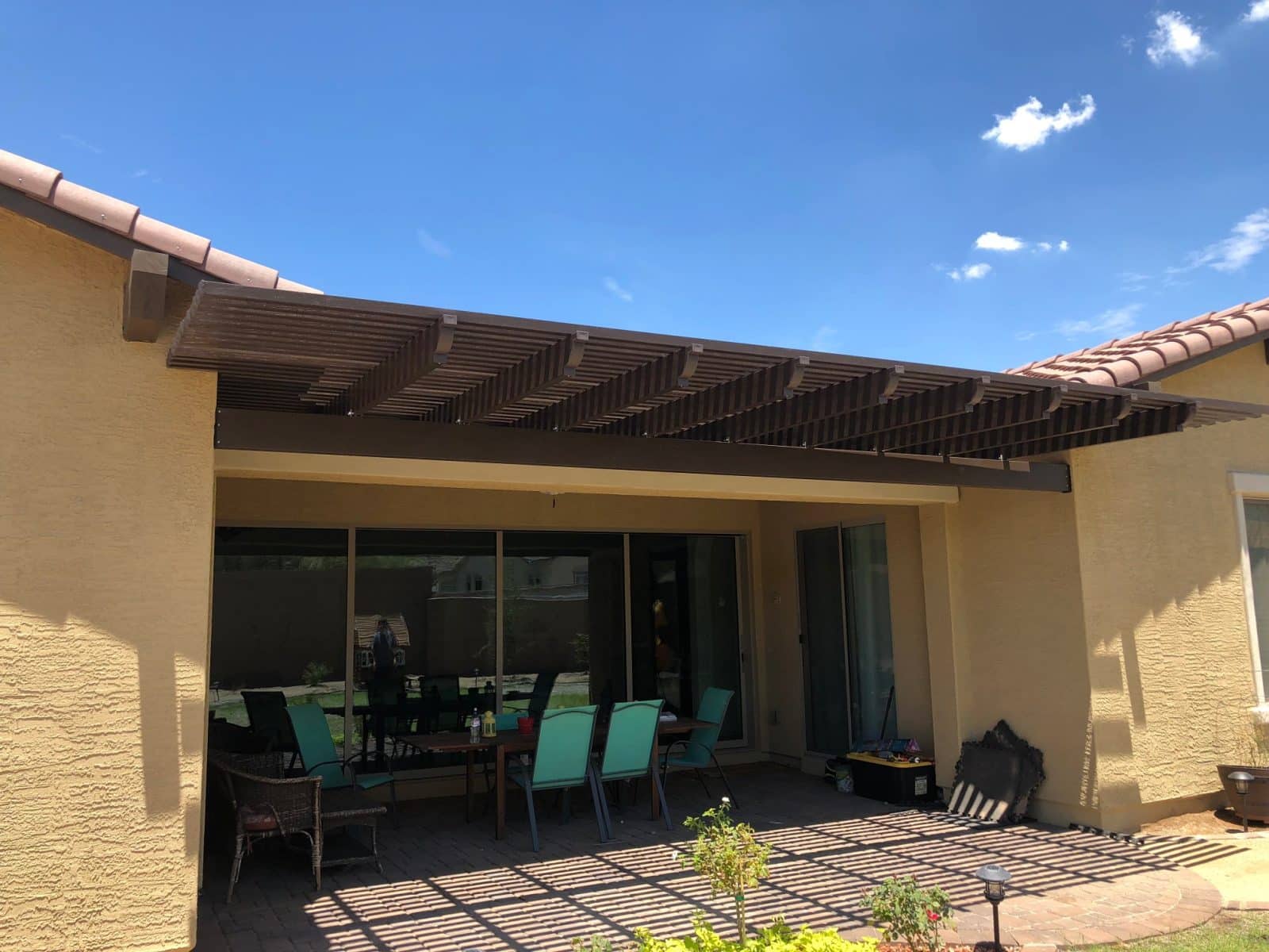 Patio pergola design